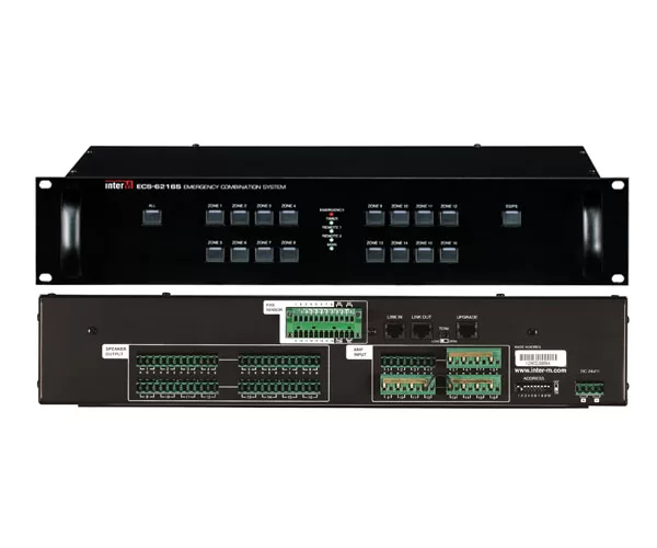 Bộ điều khiển phân vùng mở rộng Inter-M ECS-6216S