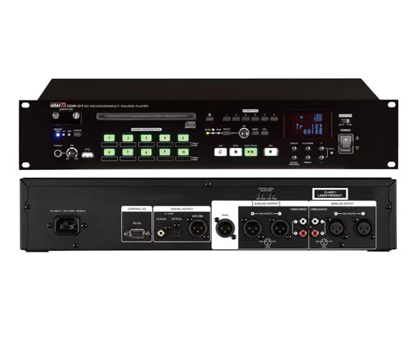 Bộ phát nhạc nền BGM, tích hợp ghi âm Inter-M CDR-01