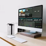 TerraMaster D8 Thunderbolt 3 danh cho video editor chuyen nghiep