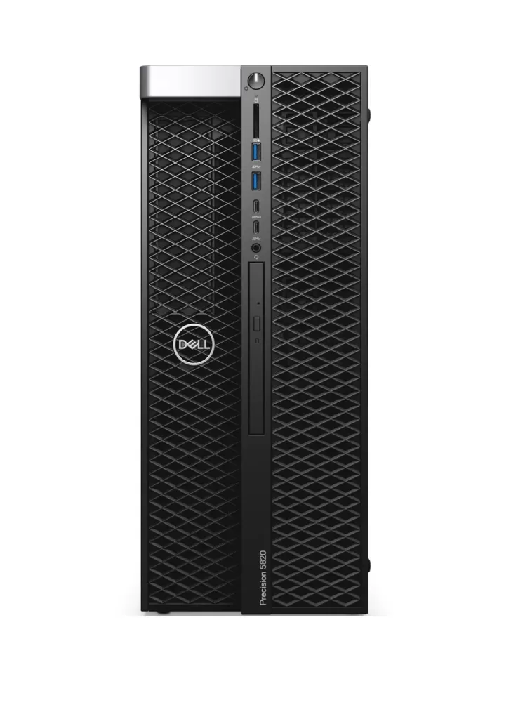 WorkStation Dell Precision 5820 Tower XCTO Base Xeon W-2223/8GB RAM/ 1TB HDD/ NVIDIA T1000 8GB/ DVDRW/WIN 10/425W