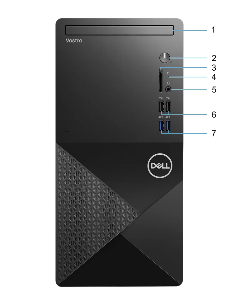 PC Dell Vostro 3020 T I3-13100/ 8GB/ 256GB SSD/OFFICE HS21/ WIN 11 HOME /71010253
