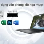 Laptop Dell Vostro 3510 I5-1135G7/8GB/ 512GB SSD/ 15.6INCH FHD/NV-MX350 2GB/ WIN 11/ OFFICE HS 21/P112F002BBL