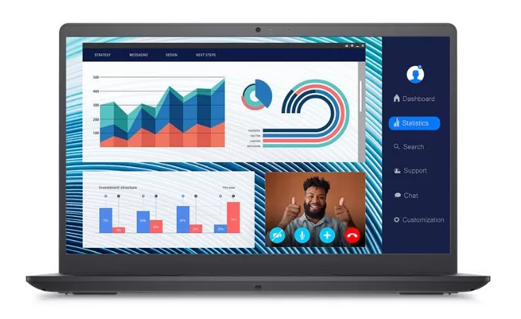 Laptop Dell Vostro 3420 I7-1255U/14.0"FHD/ 1X8G/ 512GB SSD/MX550 WITH 2GB GDDR6/WIN 11/ OFFICE HS 2021/V4I7310W1
