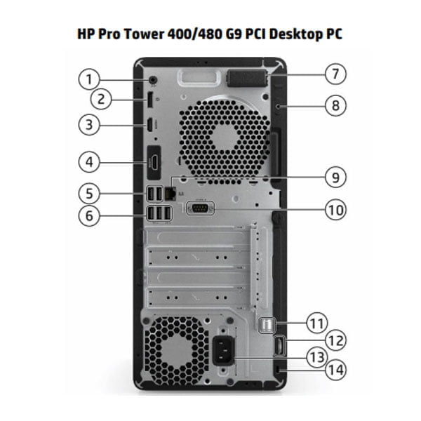 Máy tính để bàn HP Prodesk 400 G9 MT 72K96PA