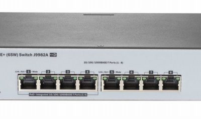 HP 1820-8G-PoE+ (65W) Switch J9982A