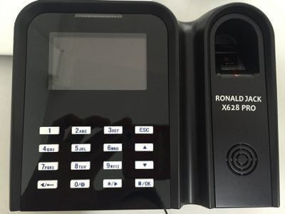 Máy chấm công vân tay và thẻ cảm ứng RONALD JACK X628 PRO