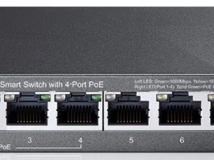 8-Port Gigabit Desktop PoE Easy Smart Switch TP-LINK TL-SG108PE