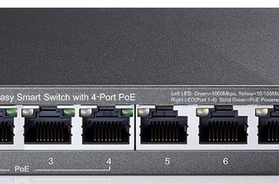 8-Port Gigabit Desktop PoE Easy Smart Switch TP-LINK TL-SG108PE