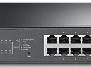 16-Port Gigabit Easy Smart PoE with 8-Port PoE+ Switch TP-LINK TL-SG1016PE