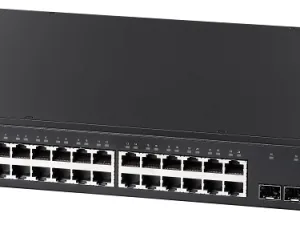 24-Port L3 Gigabit Ethernet Stackable Switch PoE Edgecore ECS4620-28P