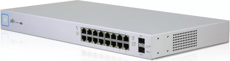16-Port Switch PoE Gigabit 24V 802.3af/at UniFi US-16-150W