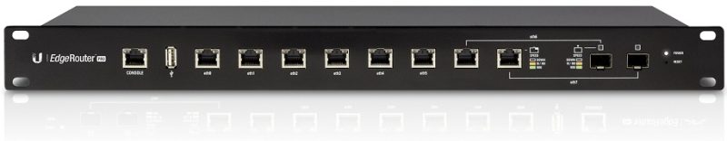 8-Port Gigabit Ethernet Router with 2 SFP/RJ45 Ports UBIQUITI EdgeRouter ER-Pro-8