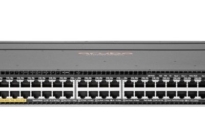 HP 3810M 40G 8 HPE Smart Rate PoE+ 1-slot Switch JL076A