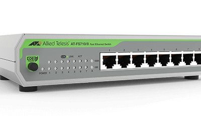 8-port 10/100TX Unmanaged Fast Ethenet Switch ALLIED TELESIS AT-FS710/8E