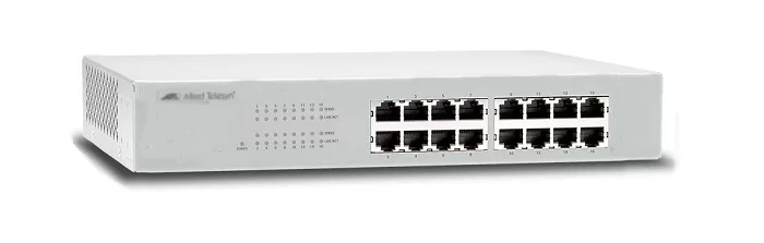16-port 10/100TX Unmanaged Fast Ethernet Switch ALLIED TELESIS AT-FSW716V3