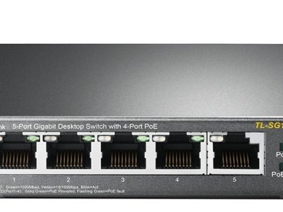 5-Port Gigabit with PoE Desktop Switch TP-LINK TL-SG1005P