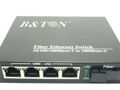 Chuyển đổi Quang-Điện Media Converter Unmanaged Fiber Switch BTON BT-914GS-20