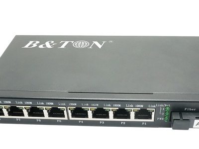 Chuyển đổi Quang-Điện Media Converter Unmanaged Fiber Switch BTON BT-918GS-20