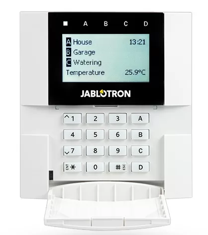 Bảng điều khiển có dây JABLOTRON JA-110E (chỉ dùng cho JA-100KR)