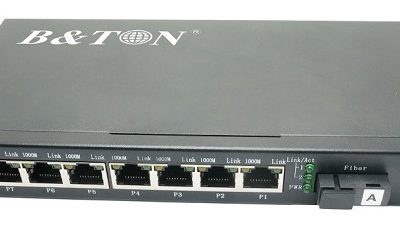 Chuyển đổi Quang-Điện Media Converter Unmanaged Fiber Switch BTON BT-928GS-20