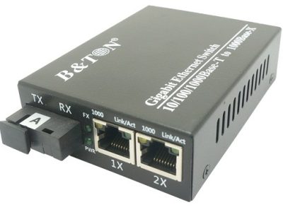 Chuyển đổi Quang-Điện Media Converter Unmanaged Fiber Switch BTON BT-922GS-20