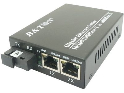 Chuyển đổi Quang-Điện Media Converter Unmanaged Fiber Switch BTON BT-922GS-20A/B