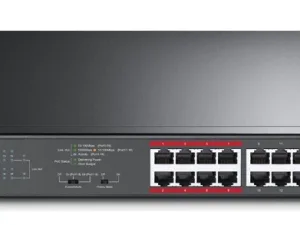 16-Port 10/100Mbps + 2-Port Gigabit Unmanaged PoE Switch TP-LINK TL-SL1218MP