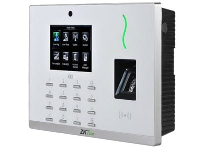 Máy chấm công vân tay, thẻ và mật khẩu dòng Green Label ZKTeco G2