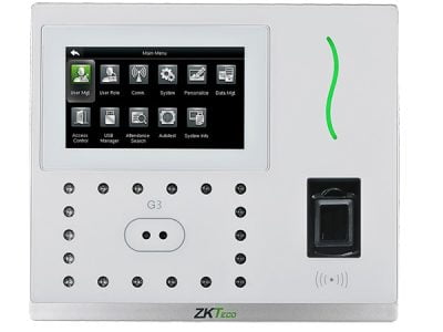 Máy chấm công nhận diện khuôn mặt, vân tay, mật khẩu và thẻ dòng Green Label ZKTeco G3