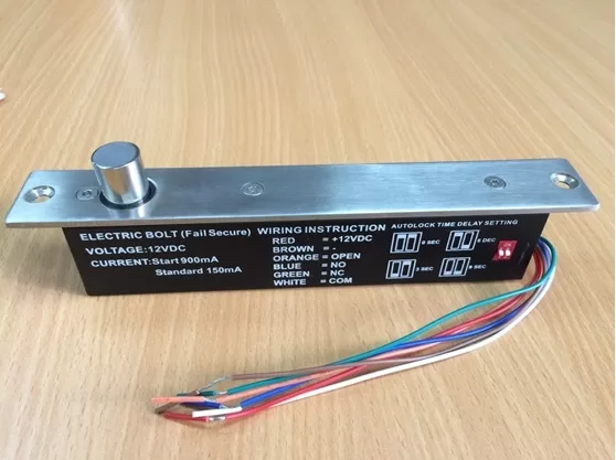 Khóa chốt điện từ Elock-B4SE (mất điện luôn đóng)