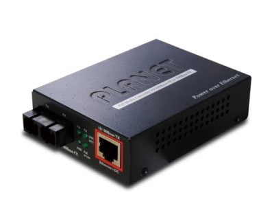 100Base-FX to 10/100Base-TX PoE Media Converter PLANET FTP-802