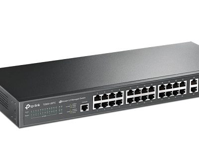 JetStream 24-Port 10/100Mbps + 4-Port Gigabit L2 Managed Switch TP-LINK T2500-28TC