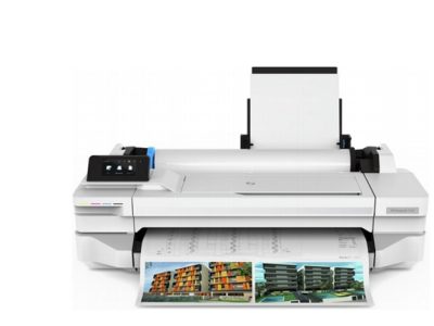 Máy in màu khổ lớn không dây HP Designjet T130 24-in (5ZY58A)