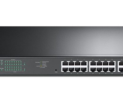 18-Port Gigabit with 16-Port PoE+ Easy Smart Switch TP-LINK TL-SG1218MPE