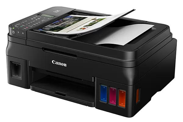 Máy in phun màu đa chức năng không dây Canon PIXMA G4010