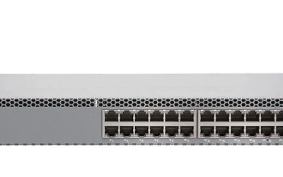 24-port 10/100/1000BaseT with 4 SFP+ and 2 QSFP+ Switch JUNIPER EX3400-24T-DC