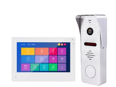 Bộ chuông cửa màn hình Hybrid ZKTeco VK07-C02 Kit