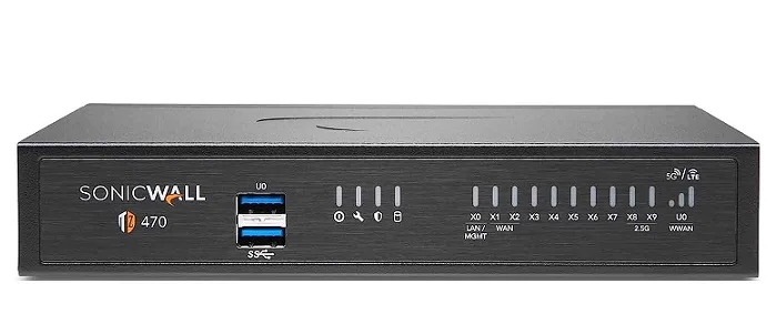 Thiết bị tường lửa SonicWall TZ470 High Availability (02-SSC-6385)