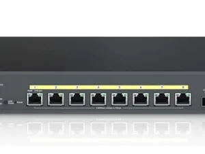 Cloud Managed 8-Port 240W PoE++ Multi Gigabit 2.5Gb Switch EnGenius ECS2512FP