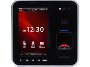 Máy chấm công nhận dạng khuôn mặt, vân tay và thẻ SUPREMA Biostation-T2 BST2R-OC