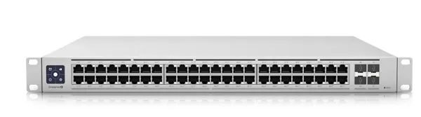 48-Port 2.5GbE PoE+ + 4-Port 1/10G SFP+ Enterprise Switch UBIQUITI UniFi USW-Enterprise-48-PoE