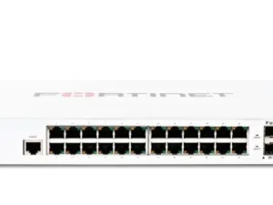 24 x GE RJ45 + 4 SFP ports FORTINET FortiSwitch FS-124E