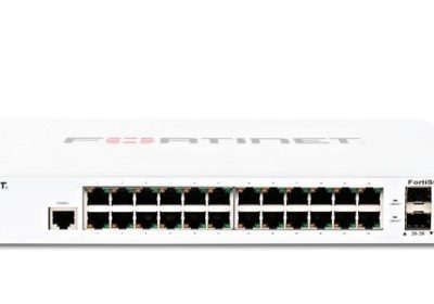 24 x GE RJ45 + 4 SFP ports FORTINET FortiSwitch FS-124E