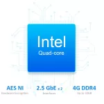 cpu nas 2 khay terramaster f2-423