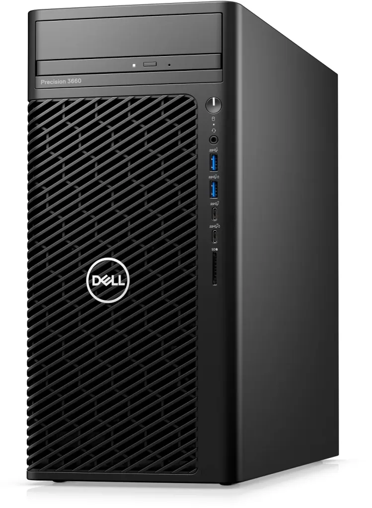 Workstation Dell Precision 3660 Tower I7-13700K/ 16GB/ 256GB SSD/ 1TB/ DVDWR/500W PSU/ T400 4GB/UBUNTU/71021032