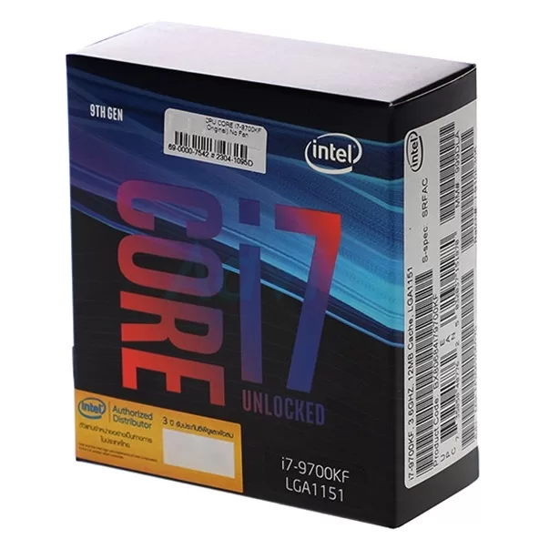 CPU Core i7 9700KF Coffee Lake
