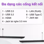 Laptop Dell Vostro 3520 I5-1235U/ 8GD4/ 512SSD/ 15.6FHD/Win 11/OFFICE HOME_ST/5M2TT2