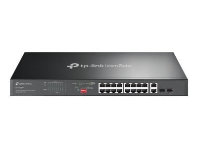 Omada 18-Port Gigabit Rackmount Switch with 16-Port PoE+ 1