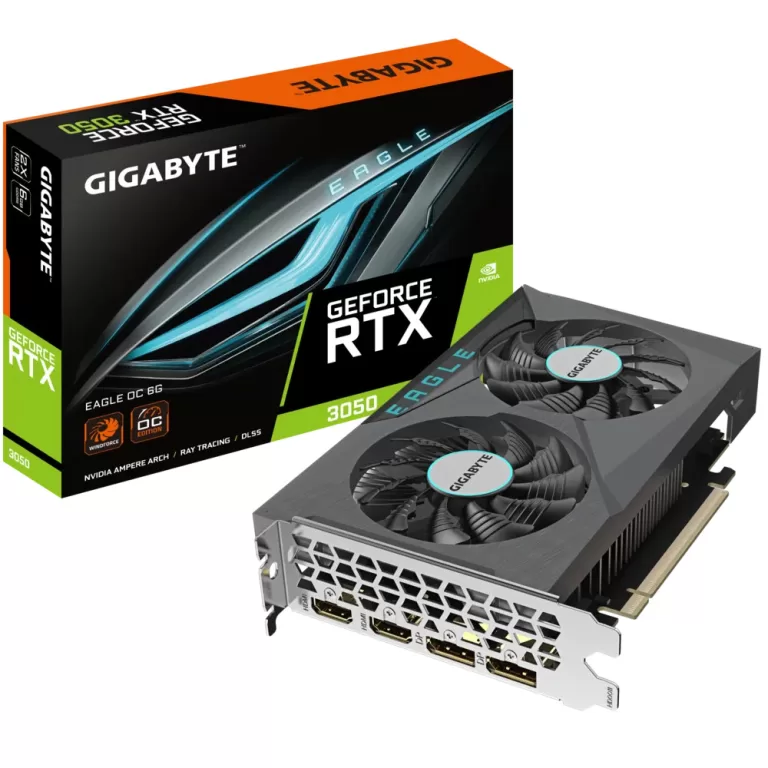 Card màn hình Gigabyte GeForce RTX™ 3050 EAGLE OC 6G