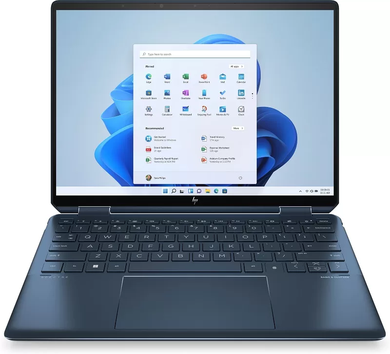 Laptop HP Spectre X360 14-EF0030TU i7-1255U/ 16GB RAM/ 1TB SSD/ 13.5" UWVA/ WIN11 HOME 64/ Nocturne Blue - 6K773PA